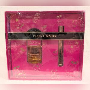 Prada CANDY 30 ml Eau De Parfum Natural Spray & 10 ml Eau De Parfum Roll-On Set